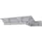 Ekena Millwork 5 1/4"H x 6 1/4"P x 8 1/4"F x 94 1/2"L Monique Crown Moulding MLD05X06X08MO - alternate 9